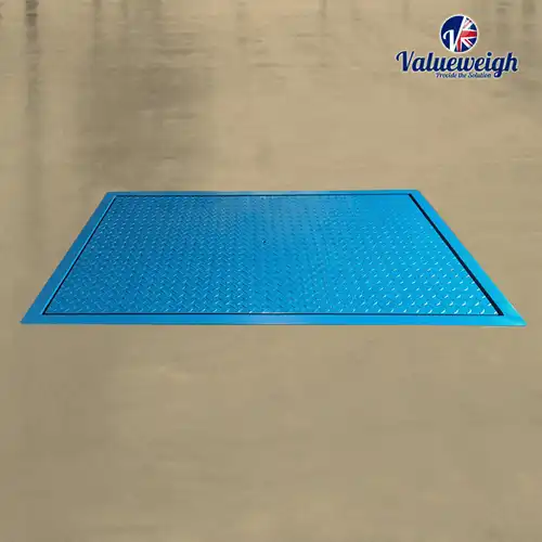 Pit-mounted mild steel platform scale