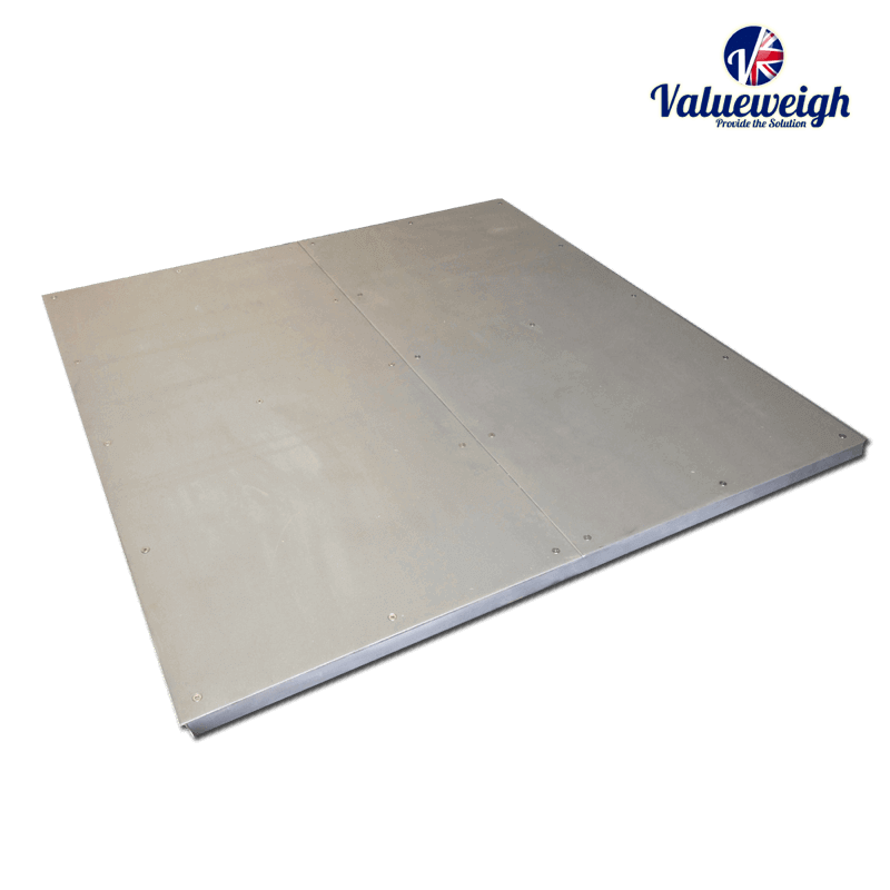 Stainless steel, high capacity platform scale