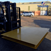 Mild steel platform weight scale for forklift truck